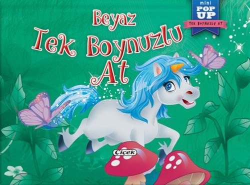 Pop-Up Mini Tek Boynuzlu At - Beyaz Tek Boynuzlu At