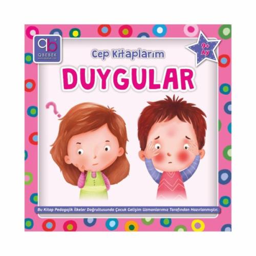 Q Bebek Dino Serisi - Q Bebek Cep Kitaplarım Duygular