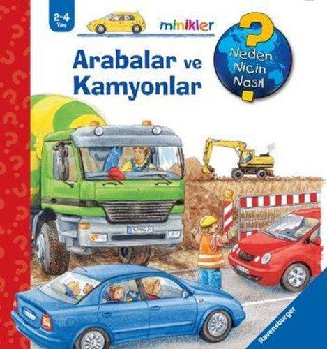 Ravensburger Minikler Arabalar ve Kamyonlar (Ciltli)