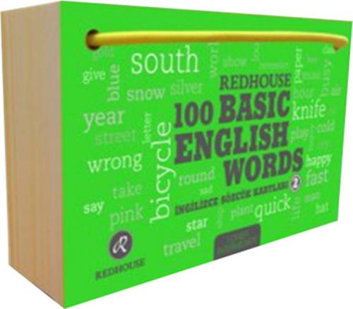 Redhouse 100 Basic English Words -2 (İngilizce Sözcük Kartları)