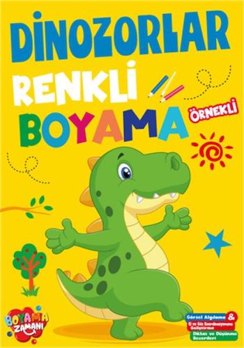 Renkli Boyama Dinozorlar