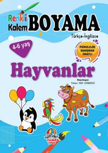 Renkli Kalem Boyama - Hayvanlar