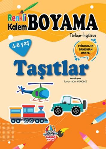 Renkli Kalem Boyama - Taşıtlar