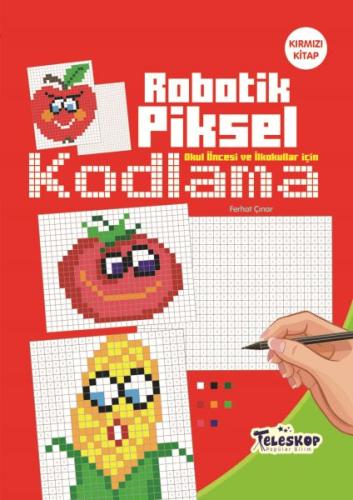 Robotik Piksel Kodlama Kırmızı Kitap