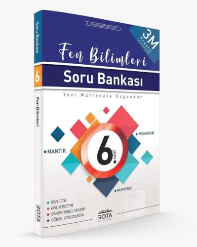 Rota 6. Sınıf Fen Bilimleri Soru Bankası 3M Prestij(Yeni)