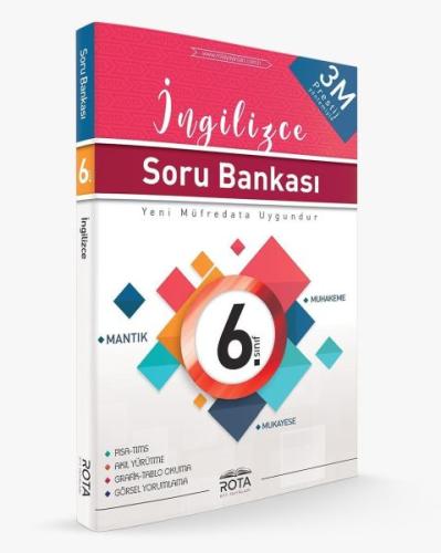 Rota 6. Sınıf İngilizce Soru Bankası 3M Prestij (Yeni)