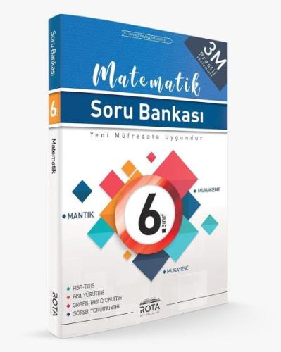 Rota 6. Sınıf Matematik Soru Bankası 3M Prestij(Yeni)