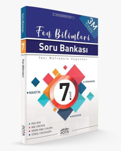 Rota 7.Sınıf Fen Bilimleri Soru Bankası 3M Prestij(Yeni)