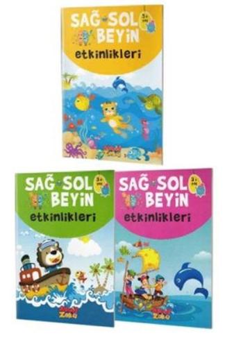 Sağ ve Sol Beyin Etkinlikleri Seti (3+Yaş)