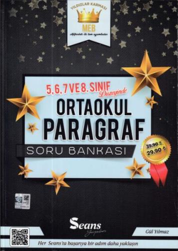 Seans 5,6,7 ve 8.Sınıf Ortaokul Paragraf Soru Bankası (Yeni)