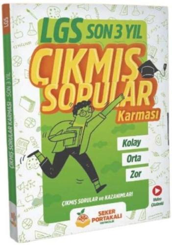 Şeker Portakalı Yayıncılık 8. Sınıf LGS Son 3 Yıl Çıkmış Sorular Karma