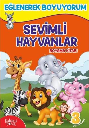 Sevimli Hayvanlar Boyama Kitabı