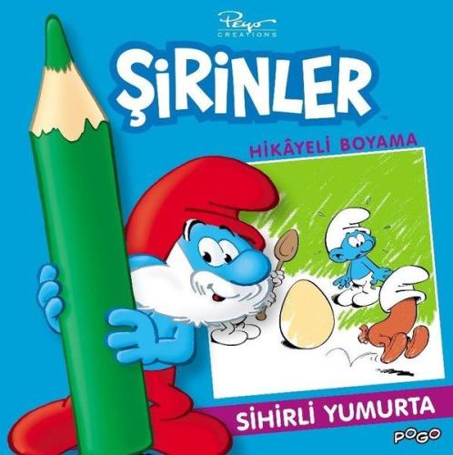 Sihirli Yumurta Hikayeli Boyama - Şirinler