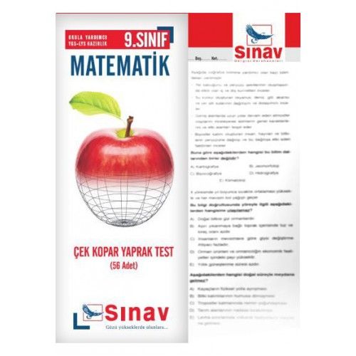 Sınav 9. Sınıf Matematik Çek Kopar Yaprak Test