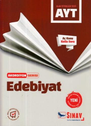 Sınav AYT Edebiyat Akordiyon Serisi (Yeni)