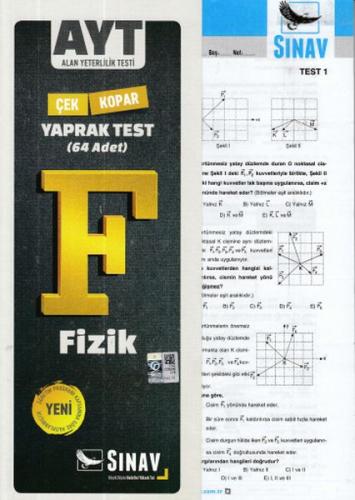 Sınav AYT Fizik Yaprak Test (Yeni)