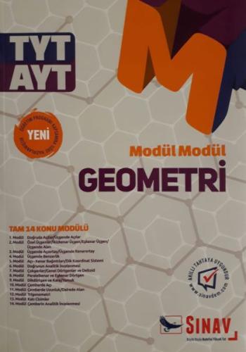 Sınav TYT AYT Modül Modül Geometri Konu Anlatımlı (Yeni)