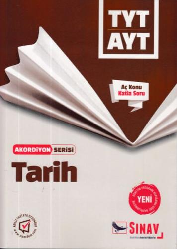 Sınav TYT AYT Tarih Akordiyon Serisi (Yeni)