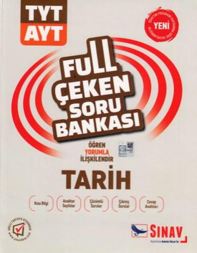 Sınav TYT AYT Tarih Full Çeken Soru Bankası (Yeni)