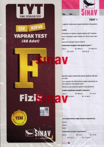 Sınav TYT Fizik Yaprak Test (Yeni)