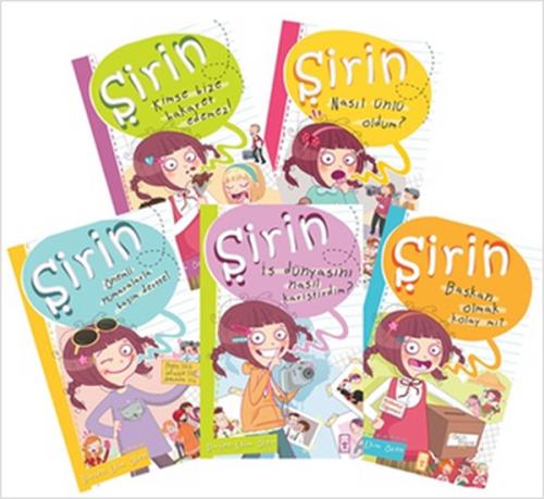 Şirin İş Başında - 01 Set (5 Kitap Takım)