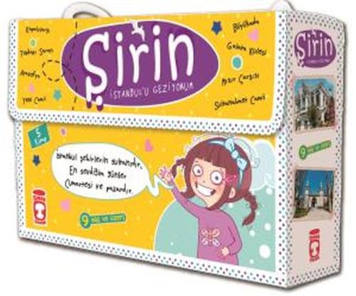 Şirin İstanbul'u Geziyorum - 01 Set (5 Kitap Takım)