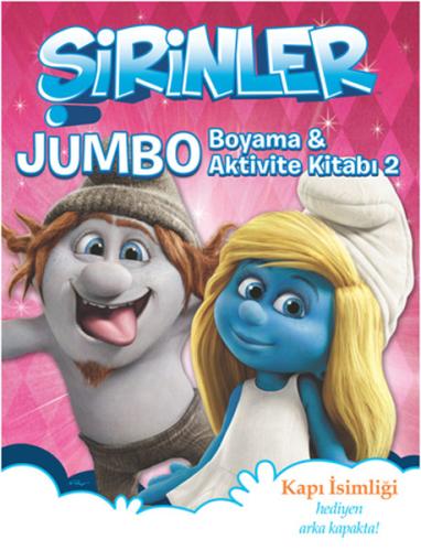 Şirinler - Jumbo Boyama ve Aktivite Kitabı 2