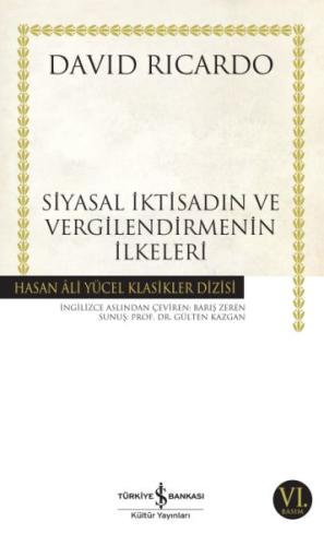 Siyasal İktisadın ve Vergilendirmenin İlkeleri - Hasan Ali Yücel Klasi