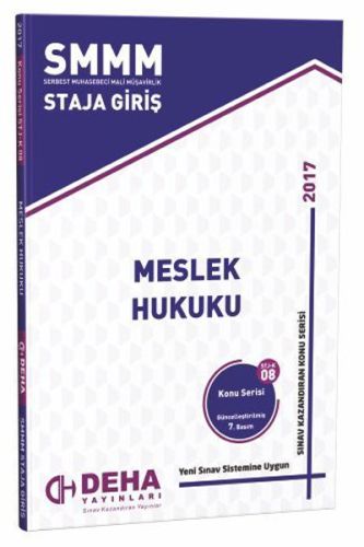 SMMM Staja Giriş Meslek Hukuku Konu Serisi STJ- K 08