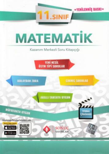 Sonuç 11. Sınıf Matematik Set Kazanım Merkezli Soru Kitapçığı (Yeni)