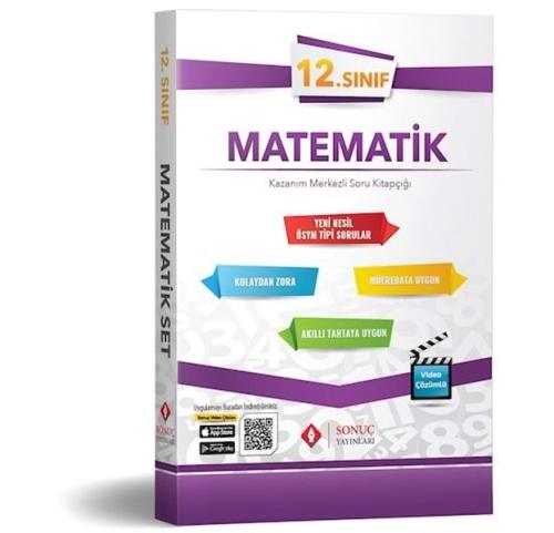 Sonuç 12. Sınıf Matematik Set Kazanım Merkezli Soru Kitapçığı (Yeni)