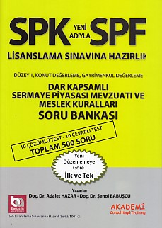 SPK-SPF Dar Kapsamlı Sermaye Piyasası Mevzuatı ve Meslek Kuralları Sor