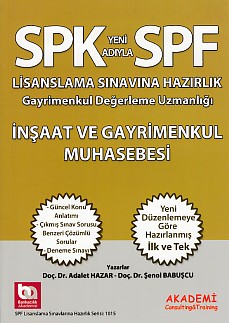 SPK-SPF İnşaat ve Gayrimenkul Muhasebesi