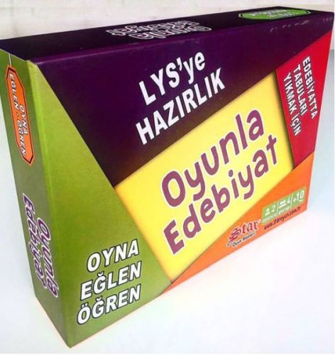 Star LYS'ye Hazırlık Oyunla Edebiyat (Oyna-Eğlen-Öğren)