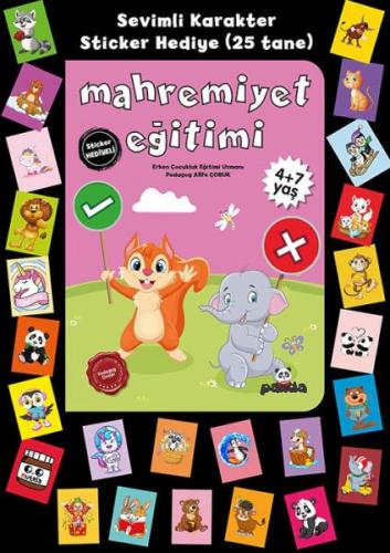 Stickerlı 4+7 Yaş Mahremiyet Eğitimi