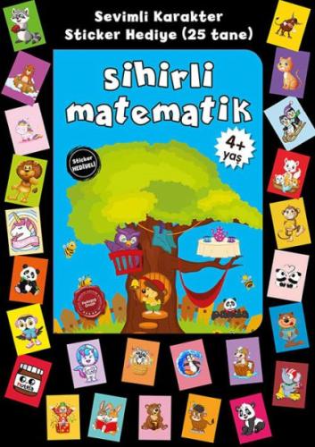 Stickerlı 4+ Yaş Sihirli Matematik