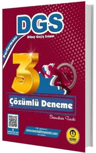 Tasarı Yayınları 2025 DGS Performans Çözümlü 3 Deneme