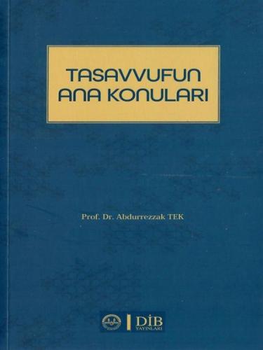 Tasavvufun Ana Konuları