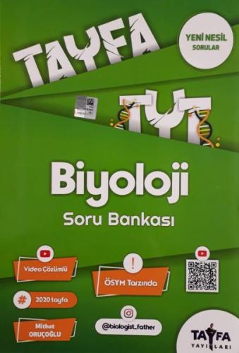 Tayfa TYT Biyoloji Soru Bankası (Yeni)