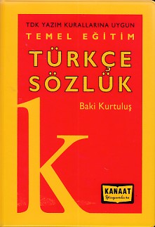 Temel Eğitim - Türkçe Sözlük (Plastik Kapak)