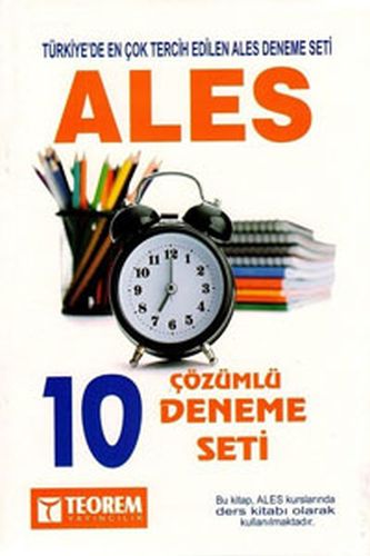 Teorem ALES 10 Çözümlü Deneme Seti