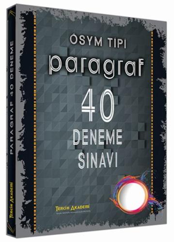 Tercih Akademi 2018 ÖSYM Tipi Paragraf 40 Deneme Sınavı