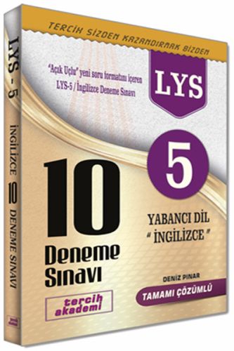 Tercih Akademi LYS 5 Yabancı Dil İngilizce 10 Deneme Sınavı