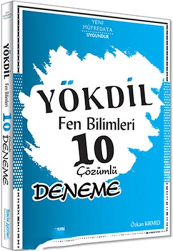 Tercih Akademi YÖKDİL Fen Bilimleri Çözümlü 10 Deneme (Yeni)