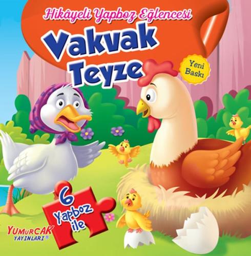 Vakvak Teyze - Hikayeli Yapboz Eğlencesi (6 Yapboz İle)