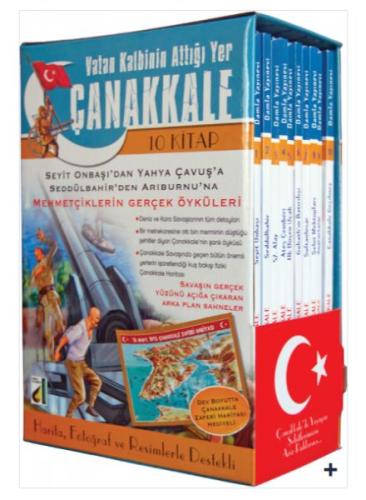 Vatan Kalbinin Attığı Yer Çanakkale (10 Kitap Takım