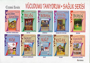 Vücudumu Tanıyorum Sağlık Serisi (10 Kitap)