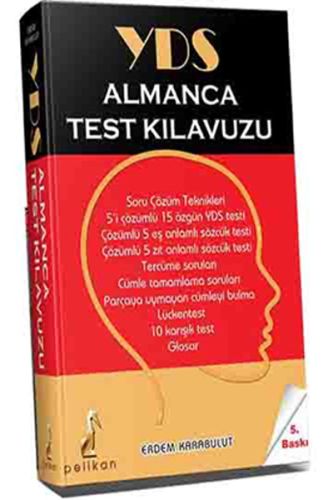 YDS Almanca Test Kılavuzu