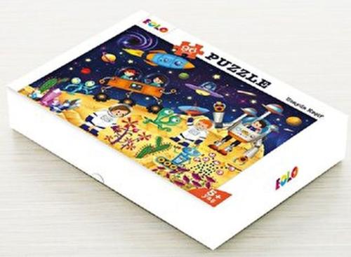 Yer Puzzle-96 Parça Puzzle - Uzayda Keşif