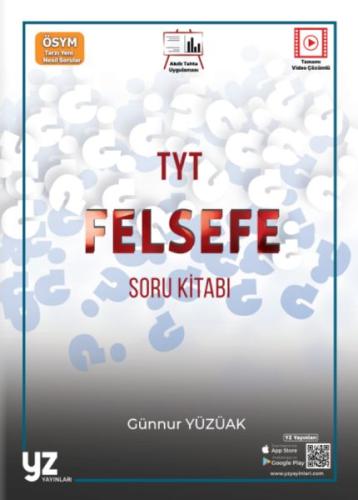 YZ Yayınları TYT Felsefe Soru Kitabı